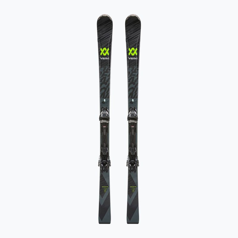 Lejtő síléc Völkl Deacon XTD + vMotion 10 GW fekete/lime zöld
