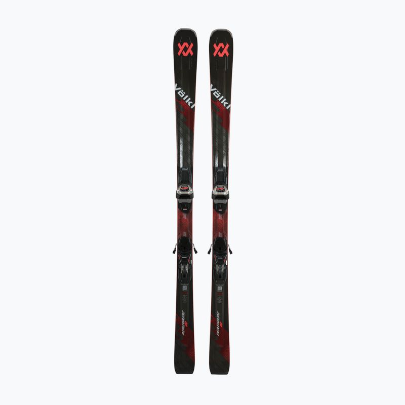Lesikló sílécek Völkl Peregrine 80 + kötések Lowride 12 TCX black/red