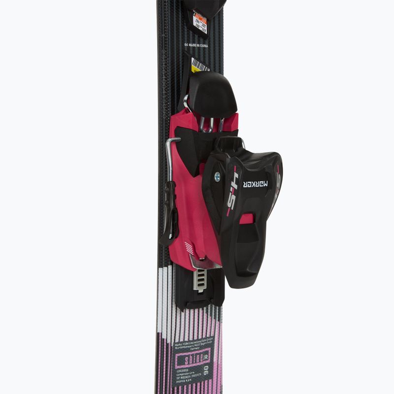Gyerek alpesi síléc Völkl Shine Jr + kötés 4.5 VMotion Jr Lady 80-90 cm black/pink 5