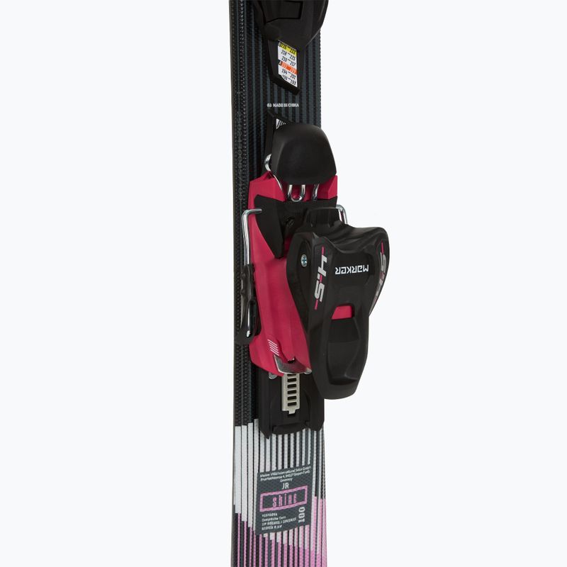 Gyerek síléc Völkl Shine Jr + kötések 4.5 VMotion Jr Lady 100-120 cm black/pink 5