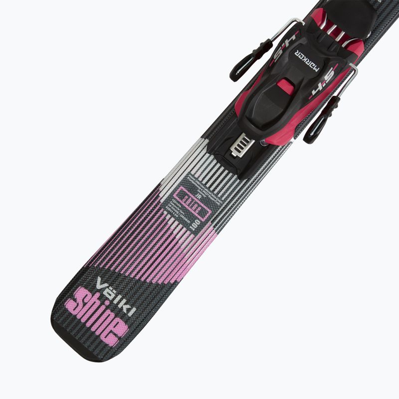 Gyerek síléc Völkl Shine Jr + kötések 4.5 VMotion Jr Lady 100-120 cm black/pink 7