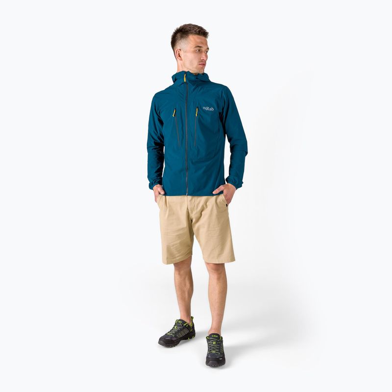 Férfi Rab Borealis softshell dzseki kék QWS-35-IK-L 2
