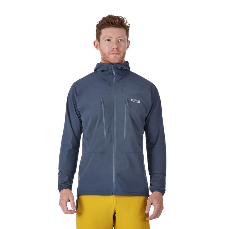 Férfi Rab Borealis softshell dzseki szürke QWS-35-ST-S