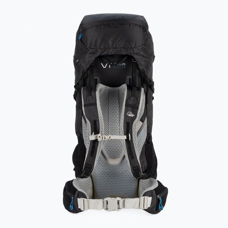 Lowe Alpine Manaslu 55:70 55+15 l férfi trekking hátizsák fekete FBQ-04-BL-55 3