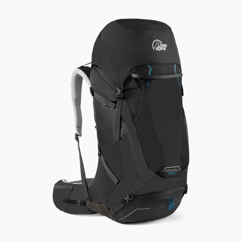 Lowe Alpine Manaslu 55:70 55+15 l férfi trekking hátizsák fekete FBQ-04-BL-55 5