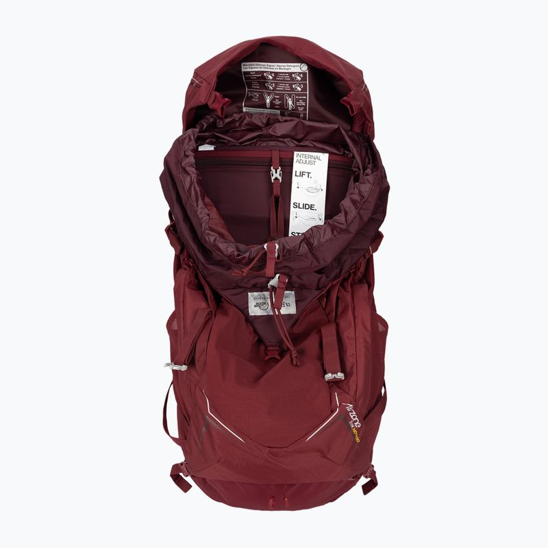 Női trekking hátizsák Lowe Alpine AirZone Trek ND43:50 43 + 7 l málna 4