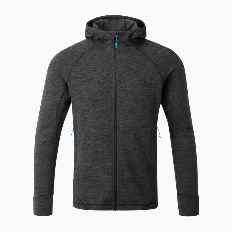 Férfi Rab Nexus fleece pulóver fekete QFE-67-BL-L 2