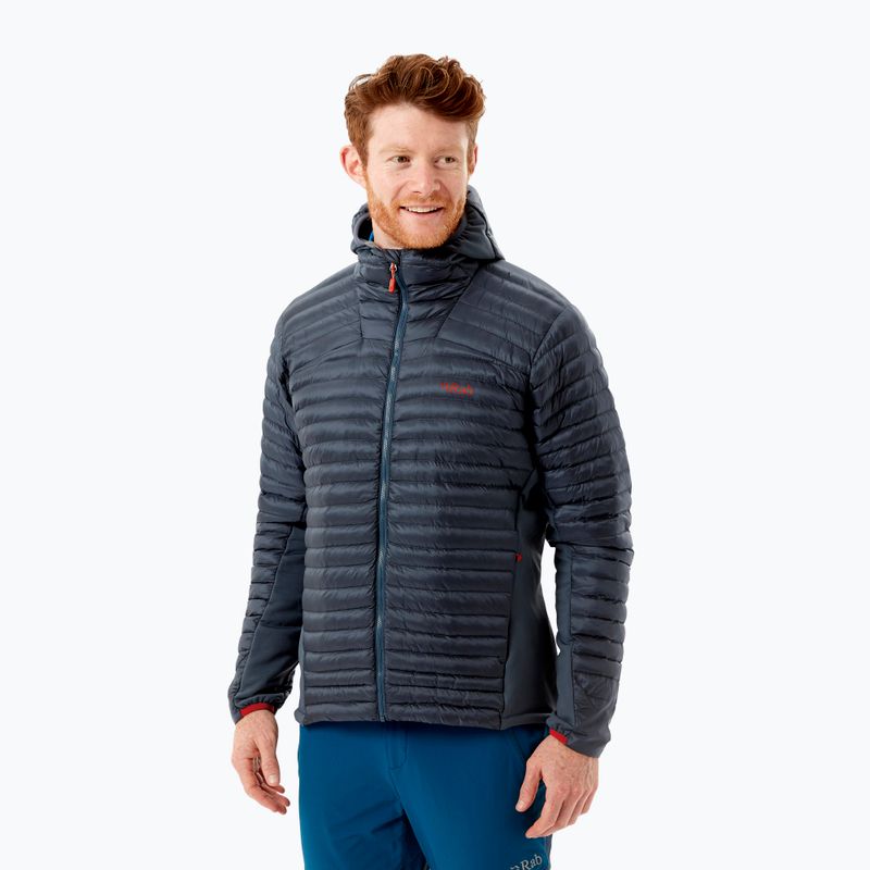 Rab Cirrus Flex 2.0 férfi pehelykabát szürke QIO-68