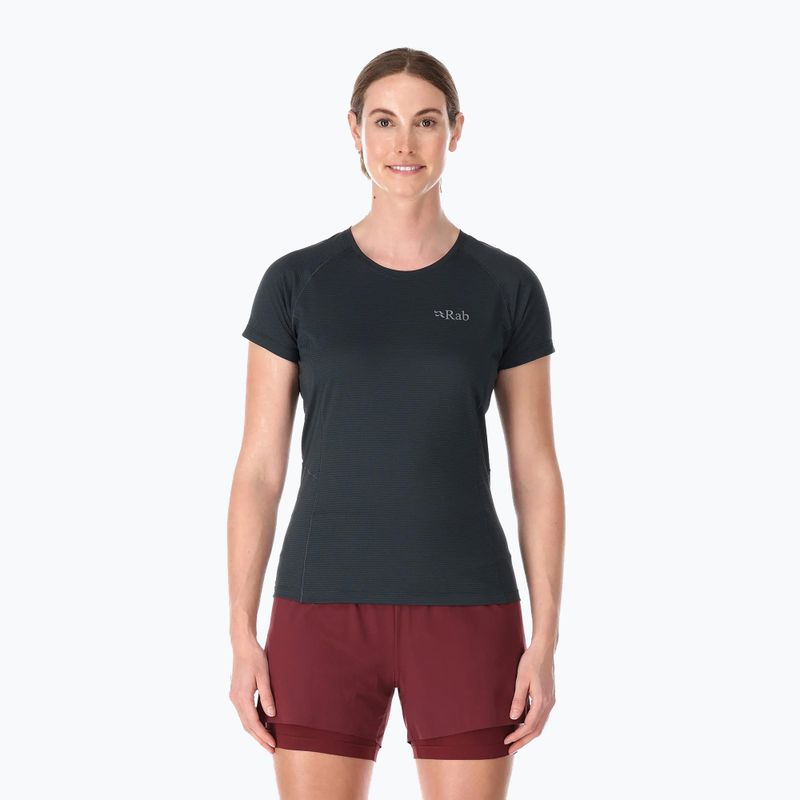 Női trekking póló Rab Sonic szürke QBL-02 2
