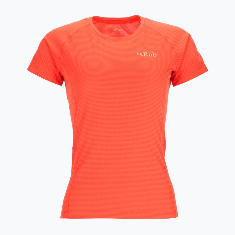 Női trekking póló Rab Sonic narancssárga QBL-02 4