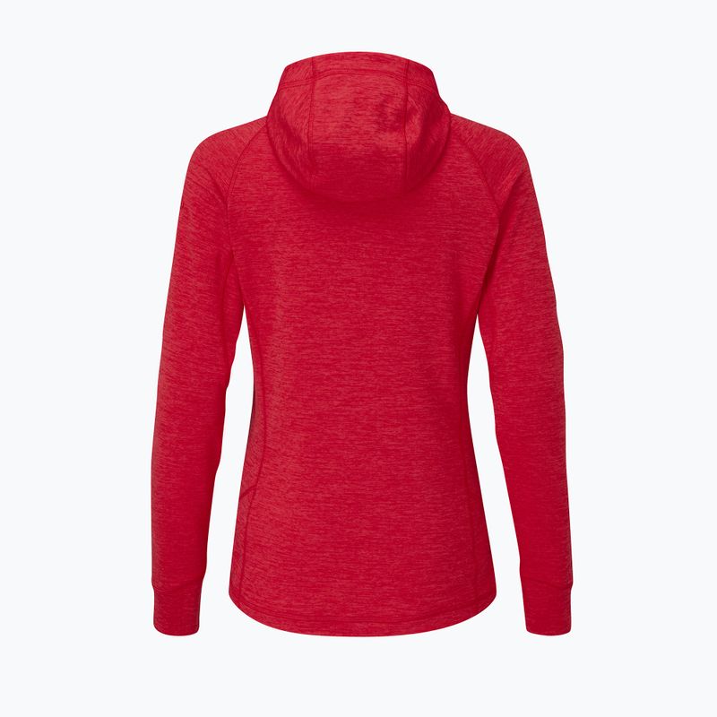 Rab Nexus női fleece kapucnis pulóver piros QFE-69-RU 3