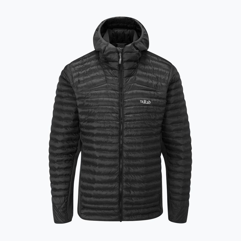 Férfi pehelykabát Rab Cirrus Flex 2.0 Hoody fekete 7