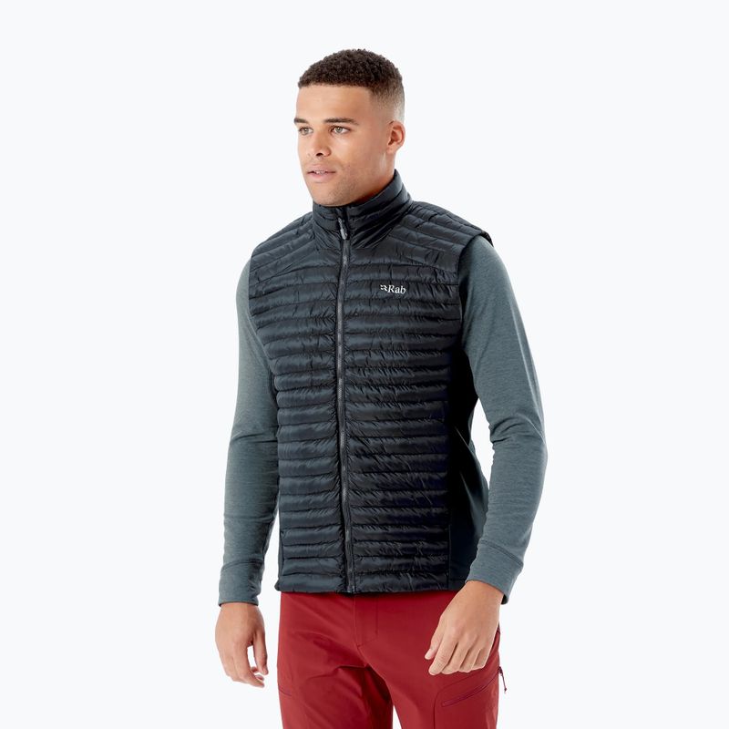 Férfi Rab Cirrus Flex 2.0 ujjatlan fekete QIO-76
