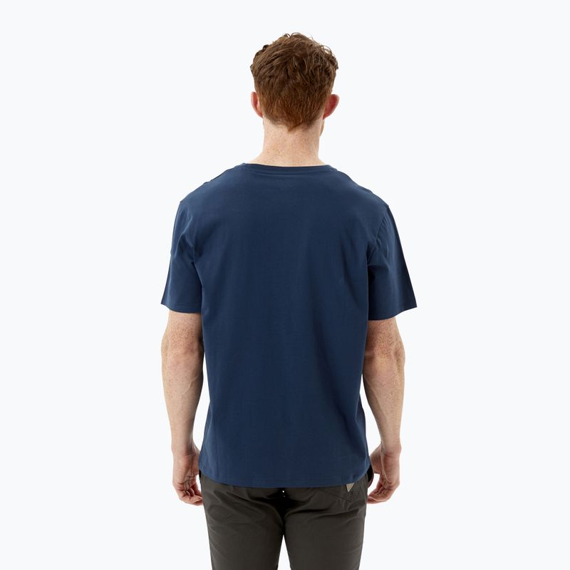 Férfi Rab Stance Logo SS trekking póló tengerészkék QCB-08-DI-S 2