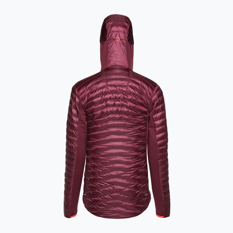 Női pehelypaplan Rab Cirrus Flex 2.0 Hoody bordó QIO-69 3