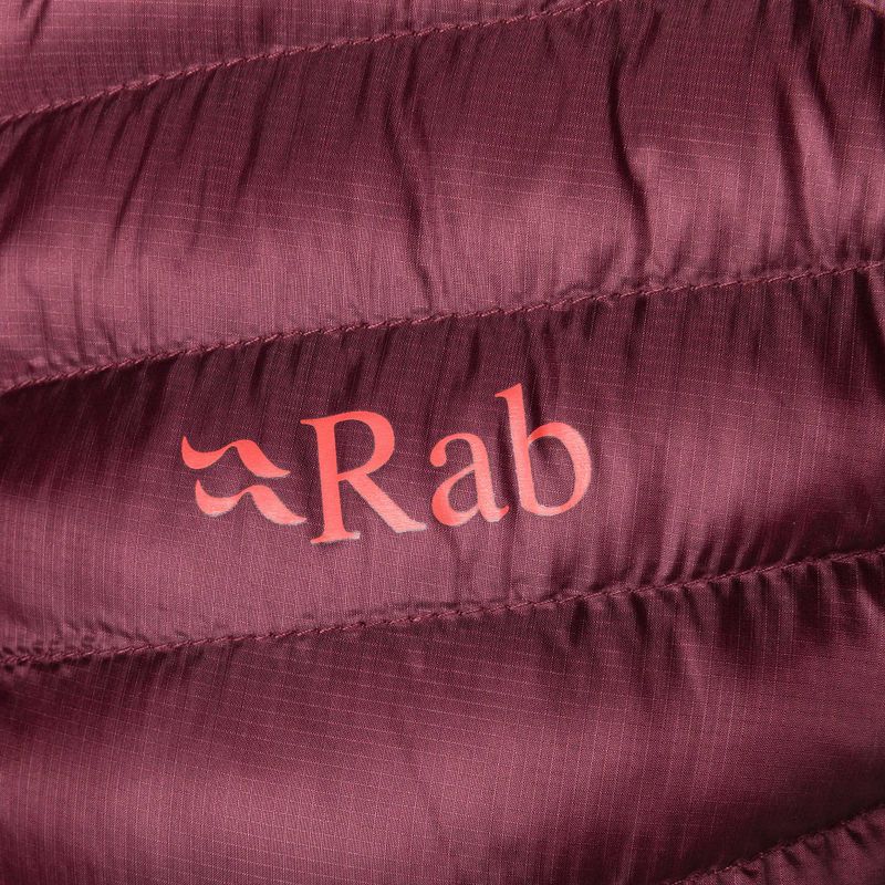 Női pehelypaplan Rab Cirrus Flex 2.0 Hoody bordó QIO-69 4