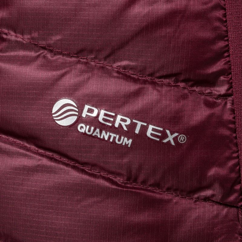 Női pehelypaplan Rab Cirrus Flex 2.0 Hoody bordó QIO-69 5