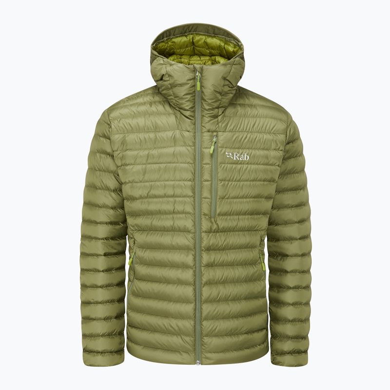 Férfi pehelydzseki Rab Microlight Alpine chlorite green 3