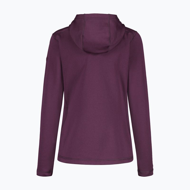 Női fleece kapucnis pulóver Rab Geon Hoody lila QFE-94-EGG 4