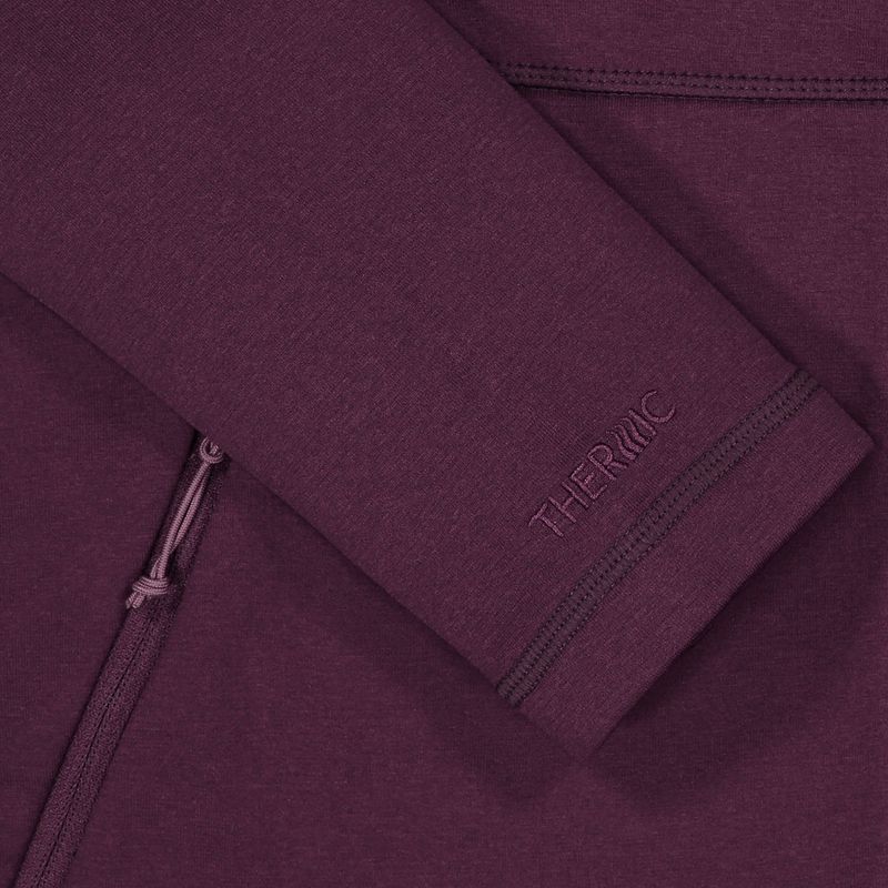Női fleece kapucnis pulóver Rab Geon Hoody lila QFE-94-EGG 7