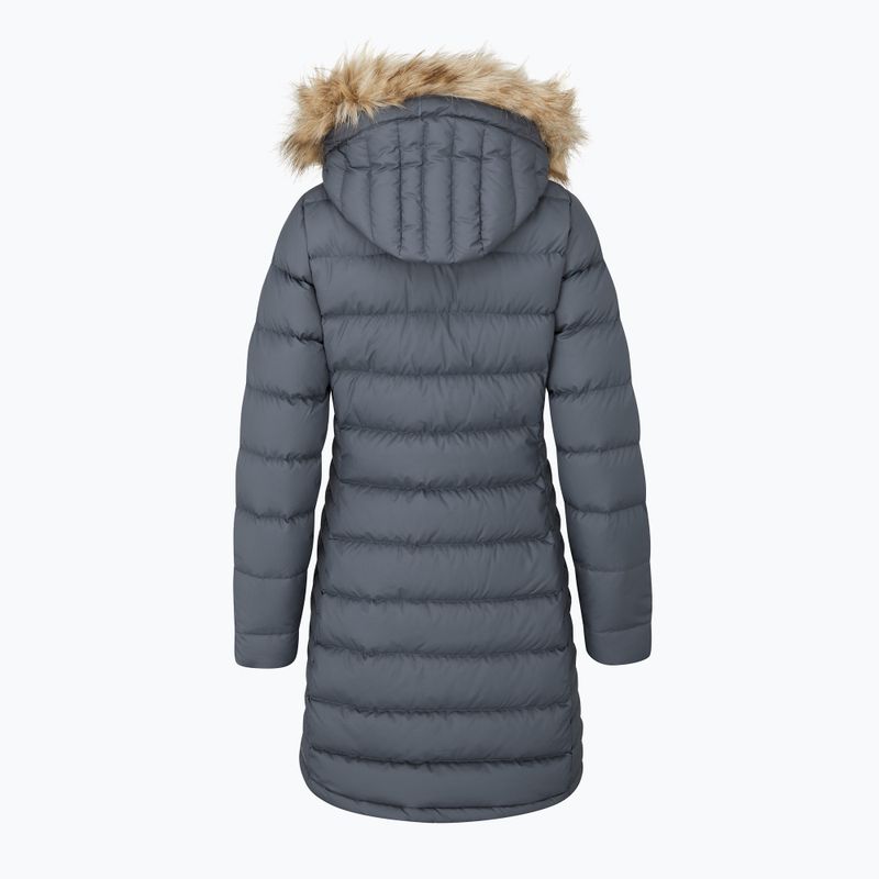 Női pehelydzseki Rab Deep Cover Parka steel 4