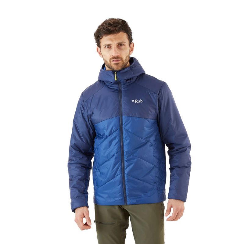 Férfi Rab Xenon 2.0 Down Jacket tengerészkék QIO-94-DIN-SML