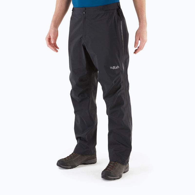 Rab Kangri GTX férfi esőnadrág fekete QWH-03