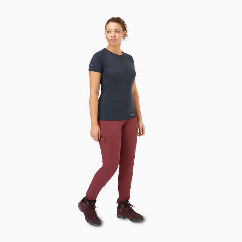 Női softshell nadrág Rab Elevation deep heather 2