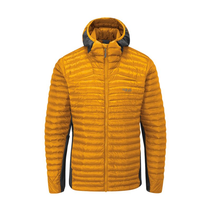 Rab Cirrus Flex 2.0 férfi hibrid dzseki narancssárga QIO-68-SUN-SML 4