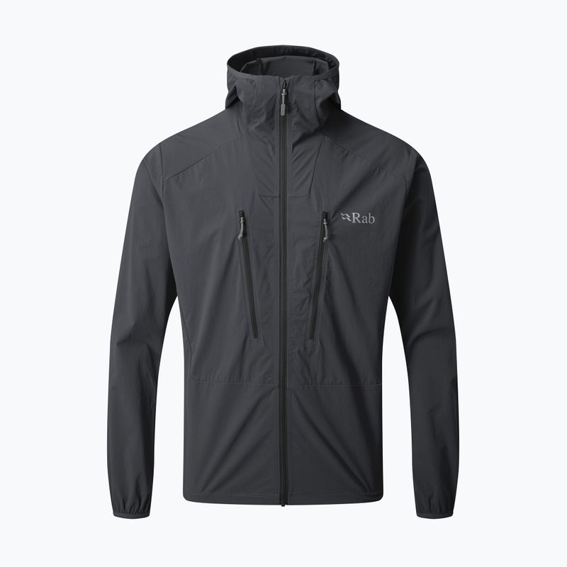 Férfi softshell dzseki Rab Borealis szürke QWS-35-BEL-SML 4