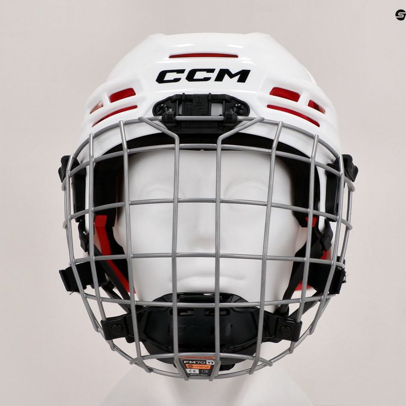 CCM Tacks 70 Combo junior jégkorong sisak fehér 4109872 14