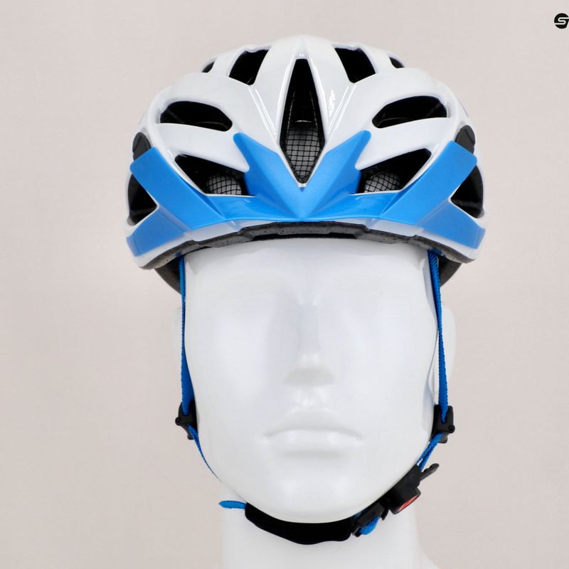 Kerékpáros sisak Alpina Panoma 2.0 white/blue gloss 9