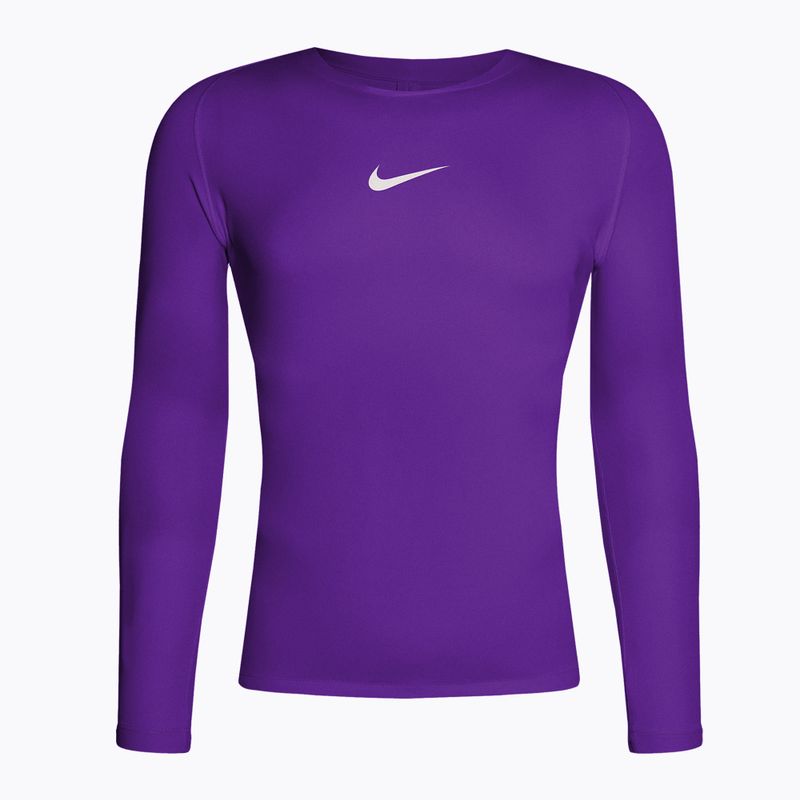 Férfi Termál hosszú ujjú  Nike Dri-FIT Park First Layer LS court purple/white