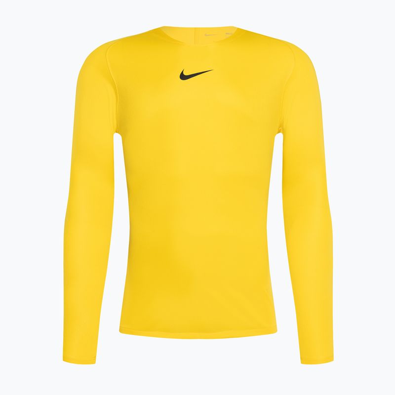 Felső termoaktív hosszú ujjú felső Nike Dri-FIT Park First Layer tour yellow/black