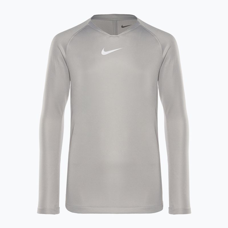 Gyermek Termál hosszú ujjú  Nike Dri-FIT Park First Layer pewter grey/white