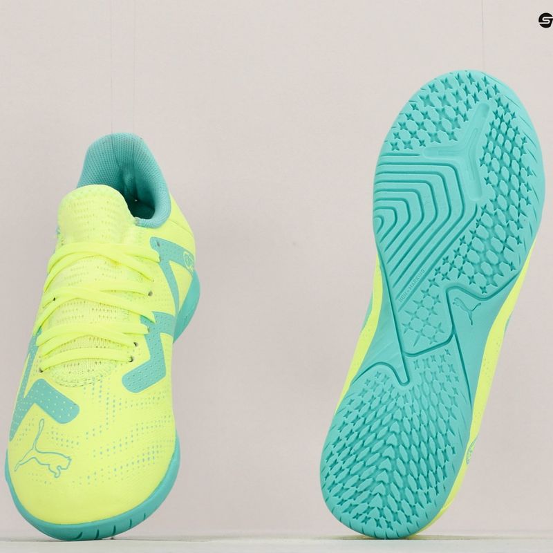 PUMA Future Play IT gyermek focicipő zöld 107204 03 17