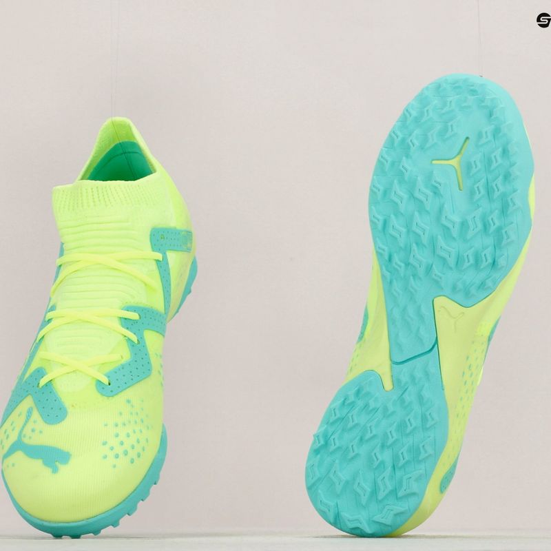 PUMA Future Match TT+Mid JR gyermek futballcipő zöld 107197 03 16