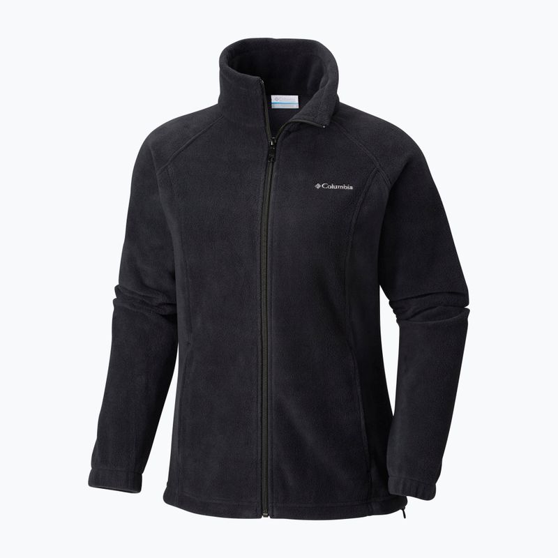 Női polár pulóver Columbia Benton Springs Full Zip black 7