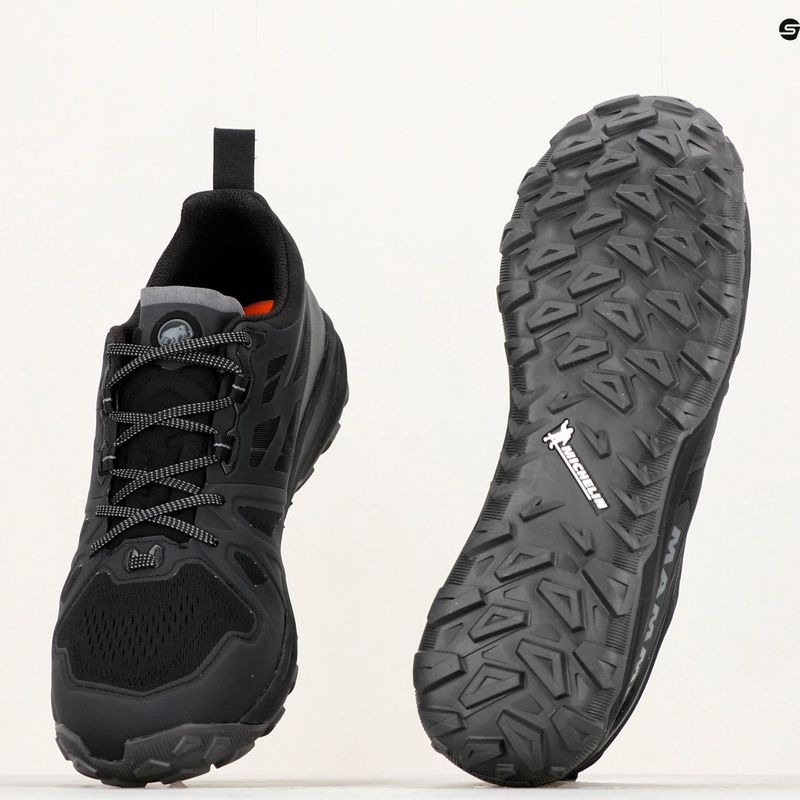 Férfi túrabakancs Mammut Saentis Low fekete 11