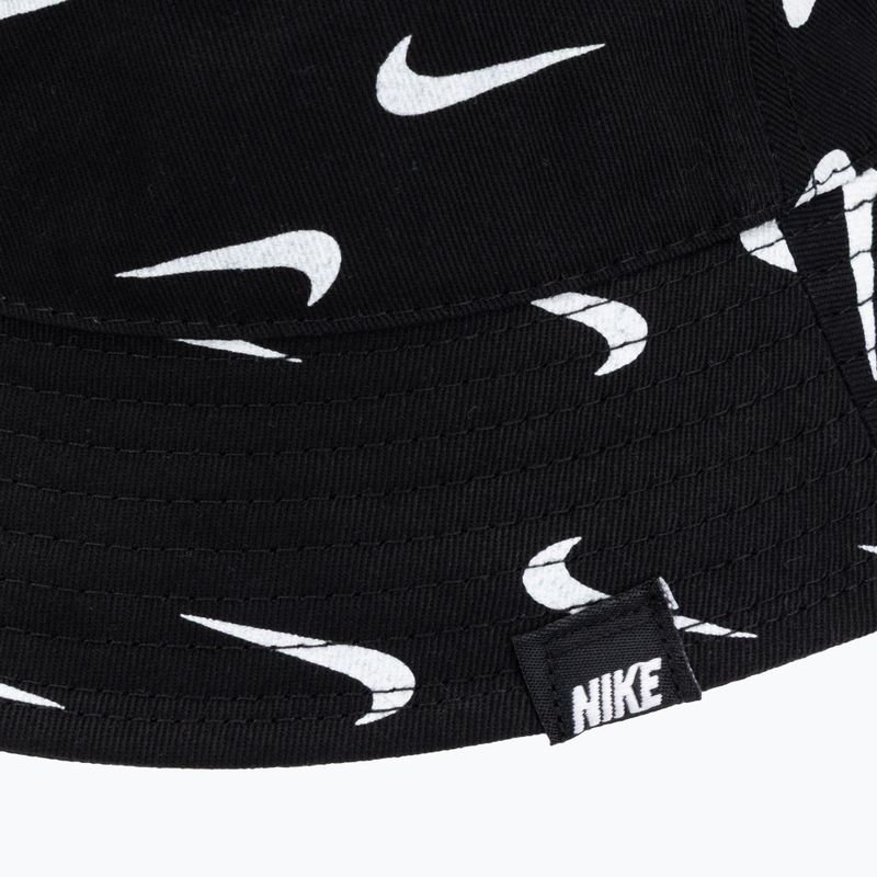 Gyerek kalap Nike Swoosh Print Bucket black 3
