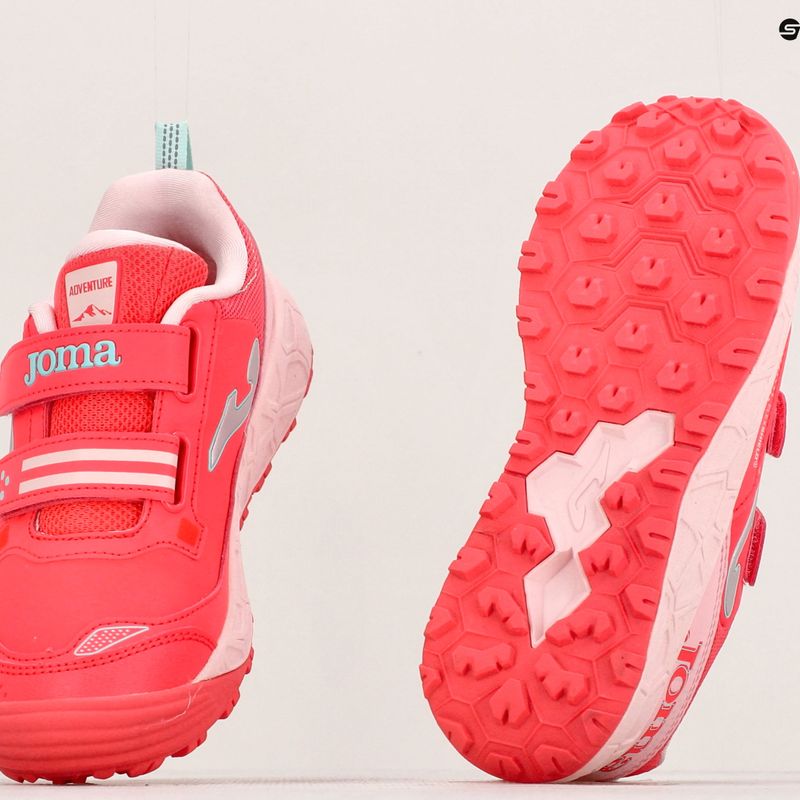Joma J.Adventure 2210 narancs-rózsaszín gyermek futócipő JADVW2210V 12