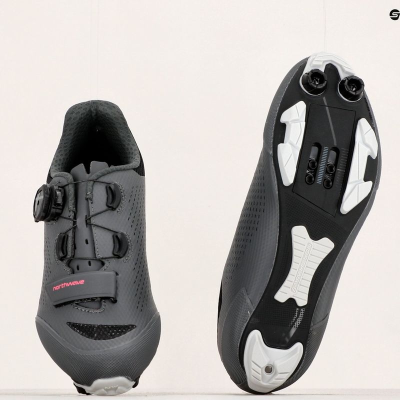 Női MTB kerékpáros cipő Northwave Razer 2 szürke 80222016 14