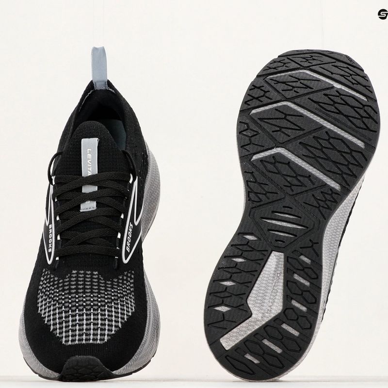 Brooks Levitate StealthFit 6 férfi futócipő fekete 1103971D046 17