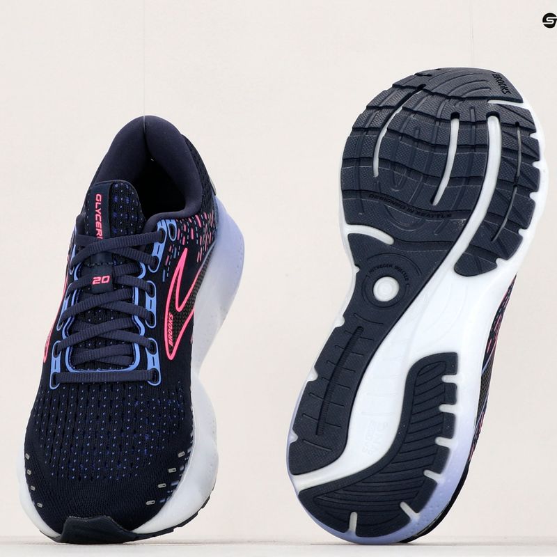 Női futócipő Brooks Glycerin 20 tengerészkék 1203691B460 13