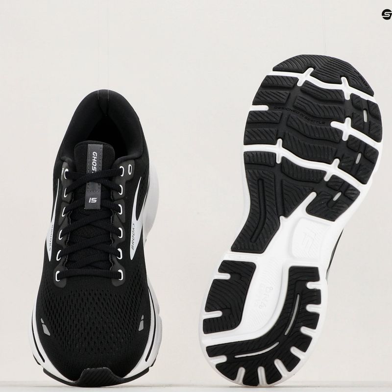 Brooks Ghost 15 férfi futócipő fekete 1103931D012 17