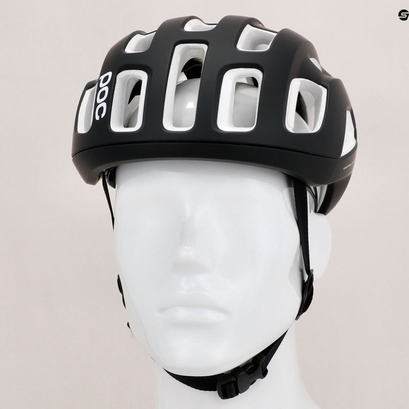 Kerékpáros sisak POC Ventral Air MIPS NFC uranium black/hydrogen white matt 10