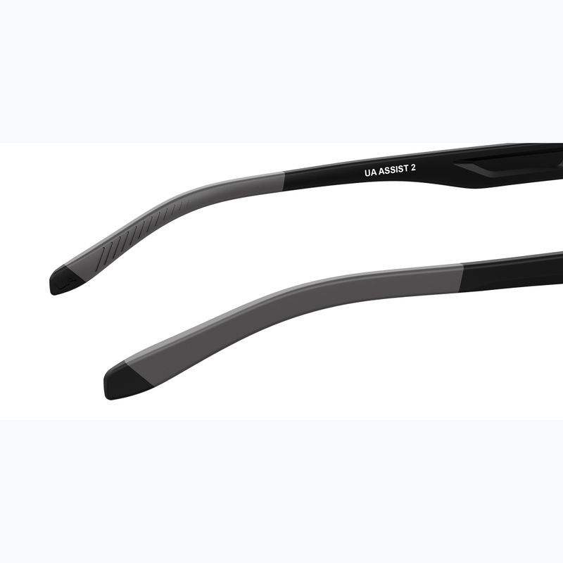 Férfi Under Armour Assist 2 fekete/zöld többrétegű napszemüveg 8