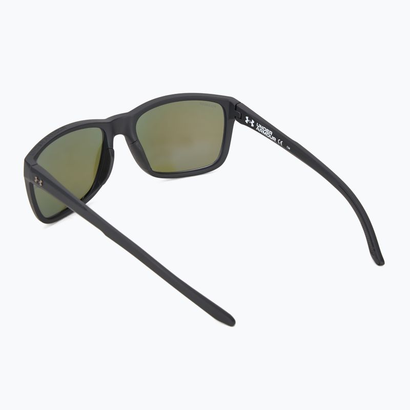 Férfi Under Armour 0005/S S3 fekete kék/kék többrétegű napszemüveg 2