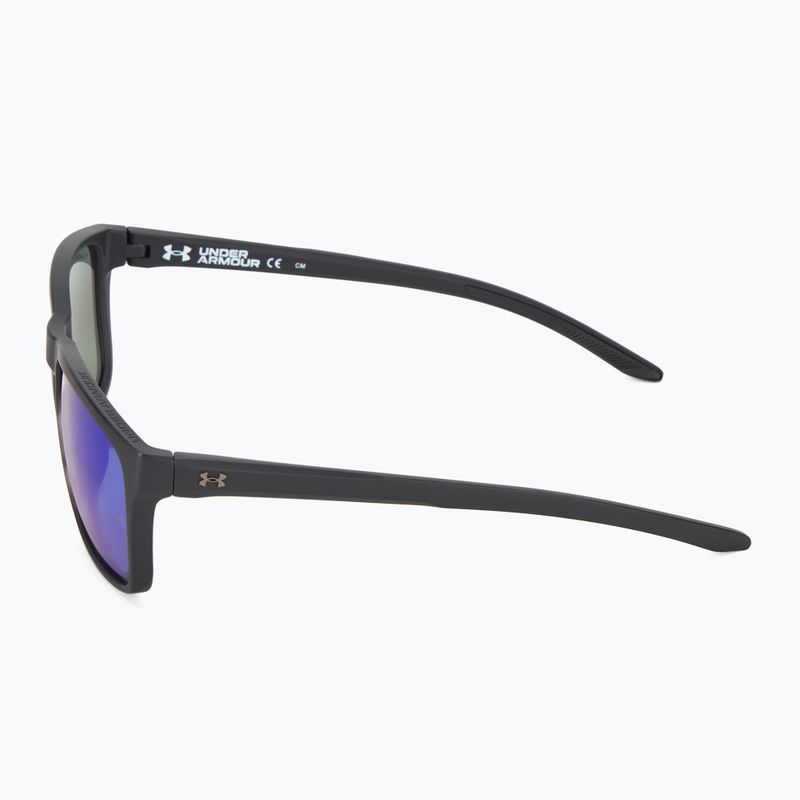 Férfi Under Armour 0005/S S3 fekete kék/kék többrétegű napszemüveg 4