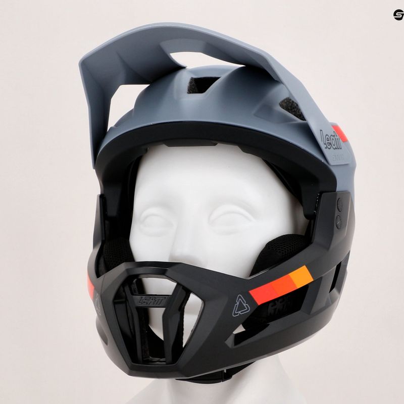 Leatt MTB Enduro 2.0 kerékpáros sisak V23 fekete 1023015001 10